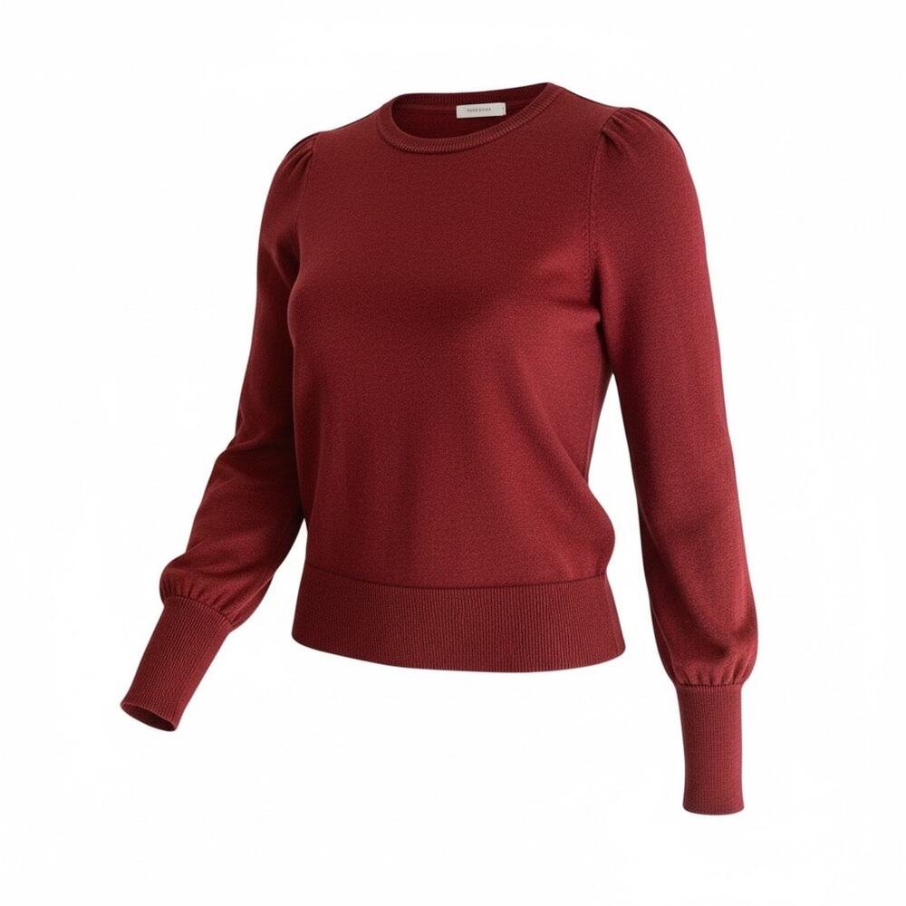 FRAME Calvary Red Wool Sweater - Medium